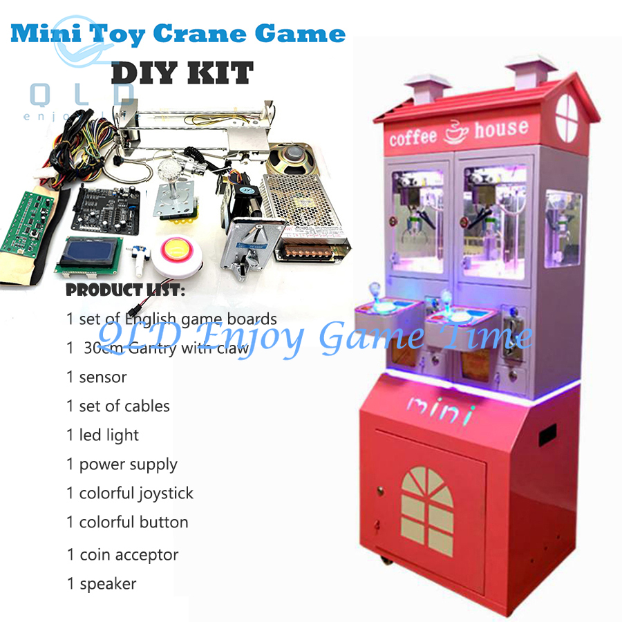 Coin Operated Kiddie Ride - Mini Stainless Steel Gantry with Claw