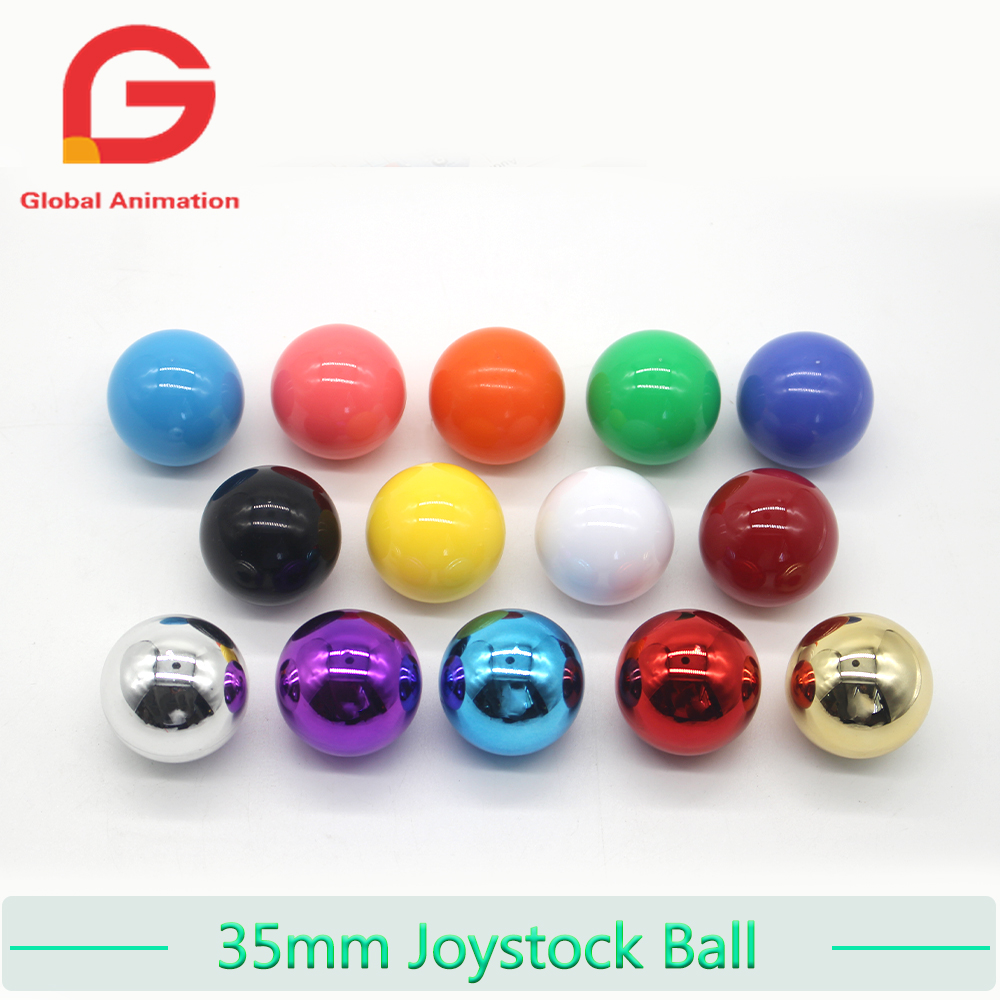 Trackball Controller Arcade - Round Plating Top Ball Head for