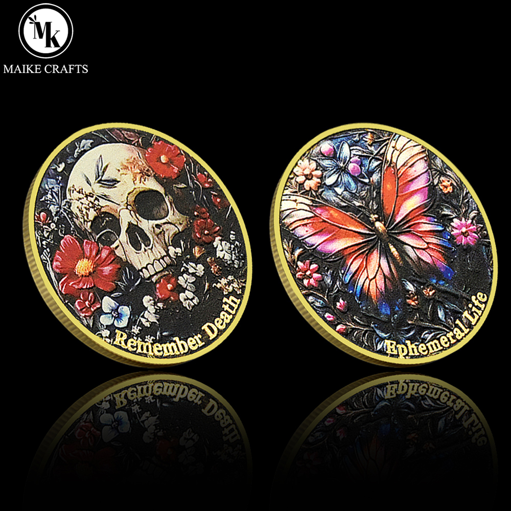 Skull Butterfly Commemorative  - Token Coin Mechanism recension och pris