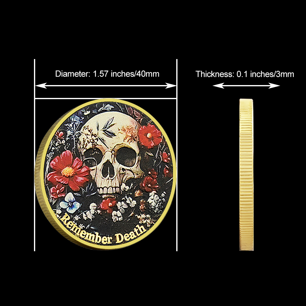 Skull Butterfly Commemorative  - Token Coin Mechanism recension och pris