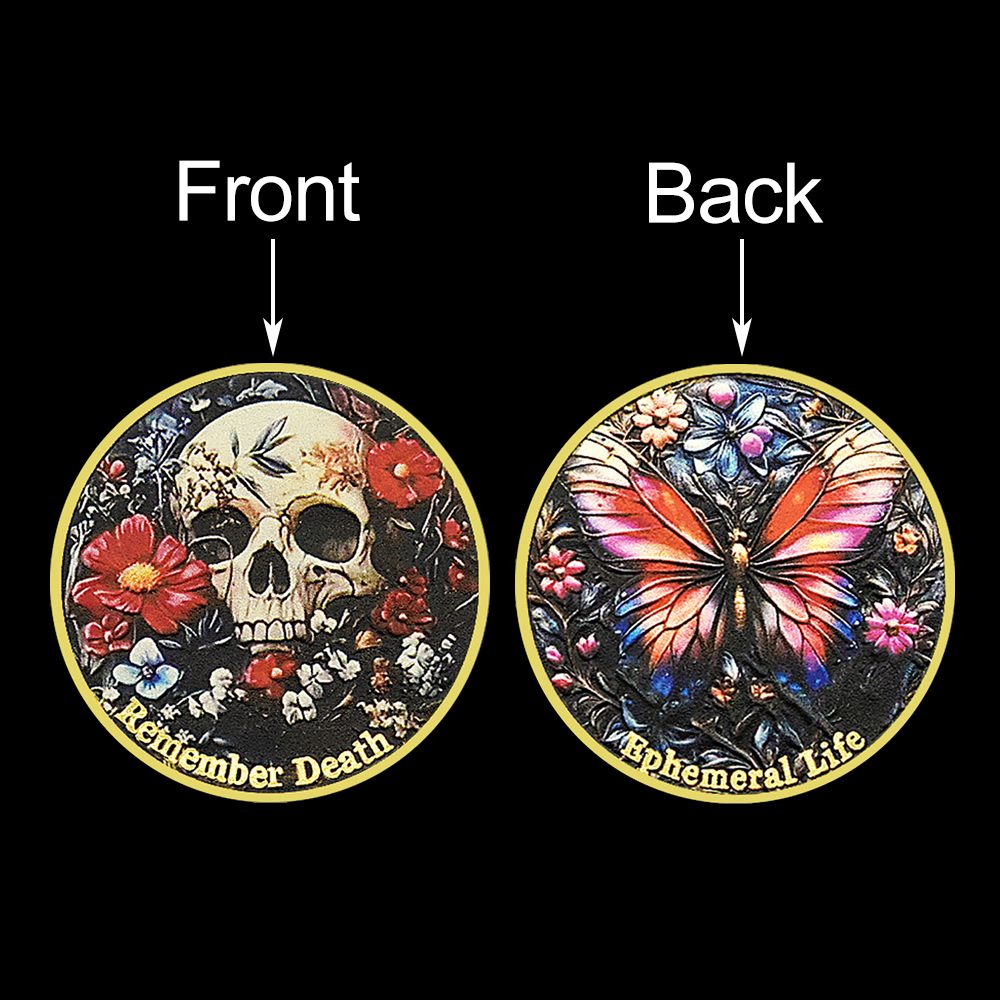 Skull Butterfly Commemorative  - Token Coin Mechanism recension och pris