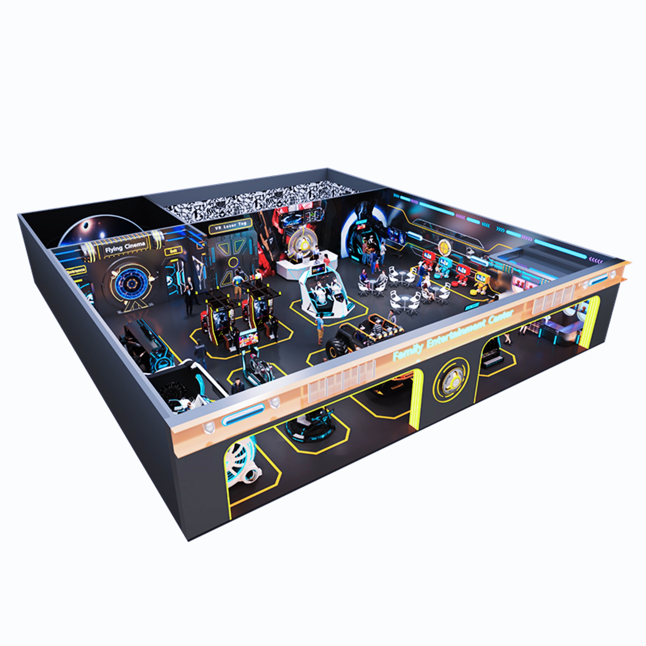 VR Amusement Park 5D 7D 9D Arc - Arcade Games & Vending Llc recension och pris