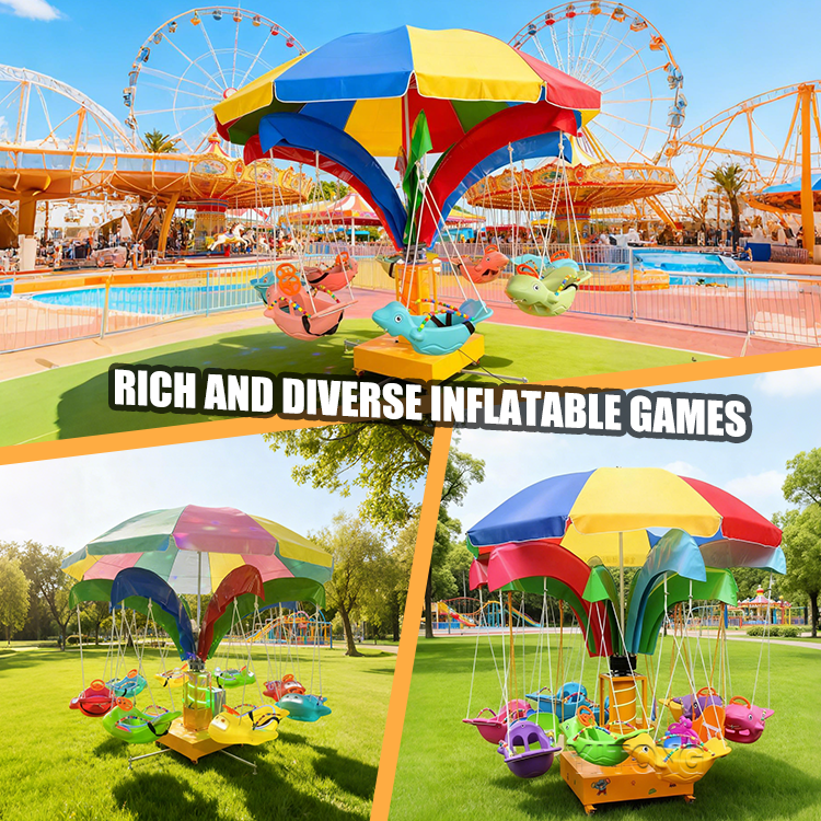 Mini Carousel Ride for Kids Ou - Coin Operated Kiddie Ride recension och pris