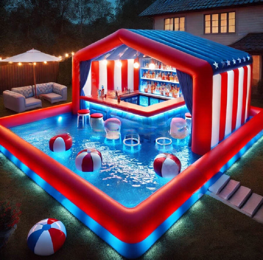 Backyard Water Swimming Pool I - Coin Operated Kiddie Ride recension och pris