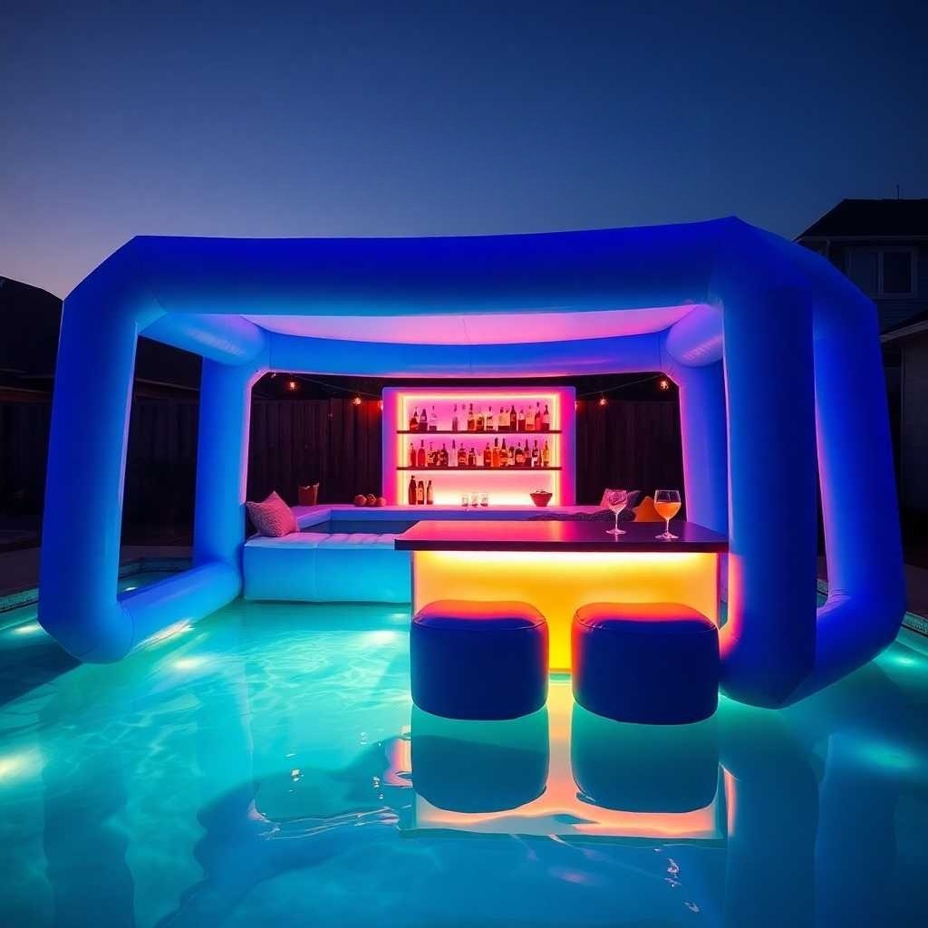 Backyard Water Swimming Pool I - Coin Operated Kiddie Ride recension och pris