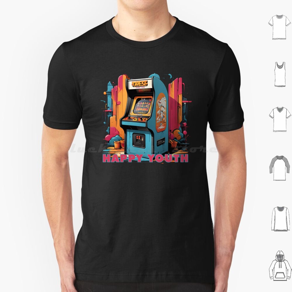 Happy Youth-Arcade T Shirt Men - Arcade No recension och pris