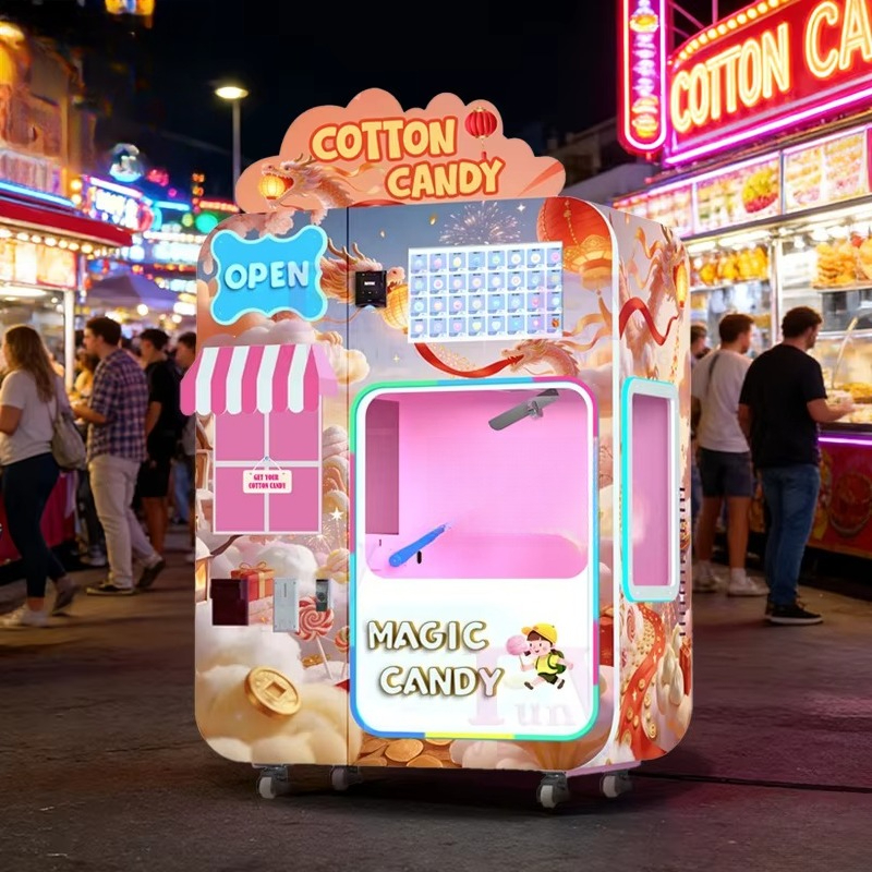 Mall Food Court Cotton Candy V - Candy Vending Machine recension och pris
