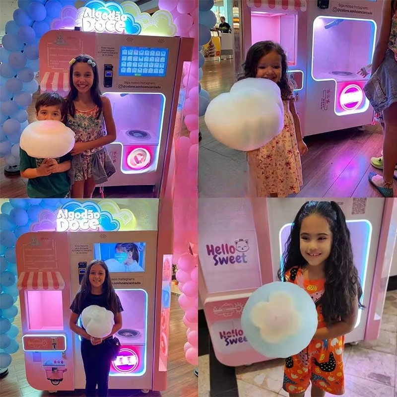 Mall Food Court Cotton Candy V - Candy Vending Machine recension och pris