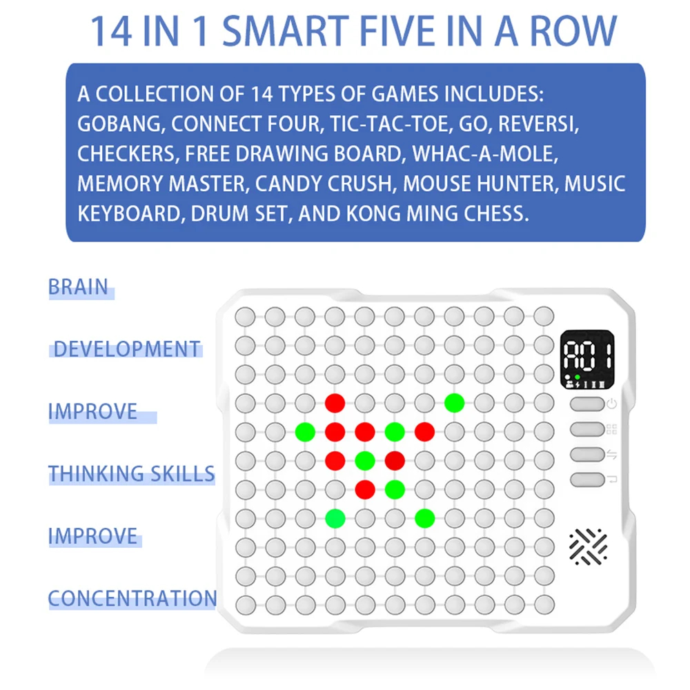 14 in 1 Multifunctional Smart  - Whack A Mole Arcade recension och pris