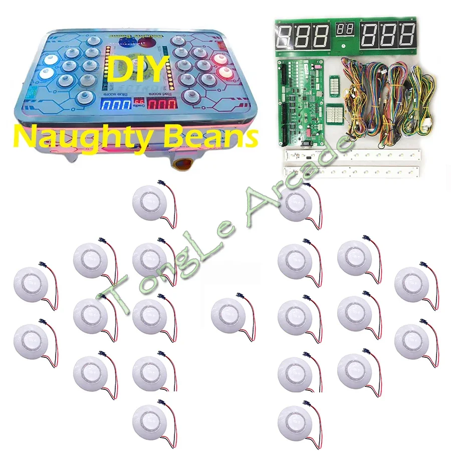 Naughty Beans DIY kit, Coin op - Whack A Mole Arcade recension och pris