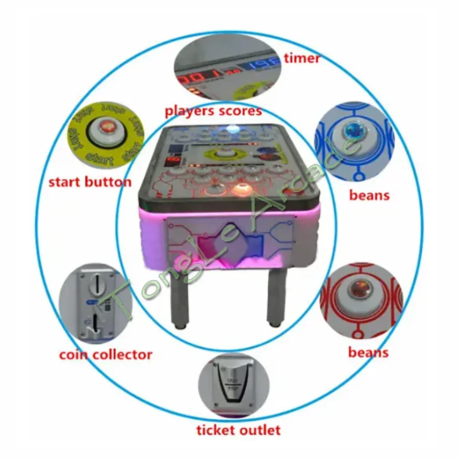 Naughty Beans DIY kit, Coin op - Whack A Mole Arcade recension och pris