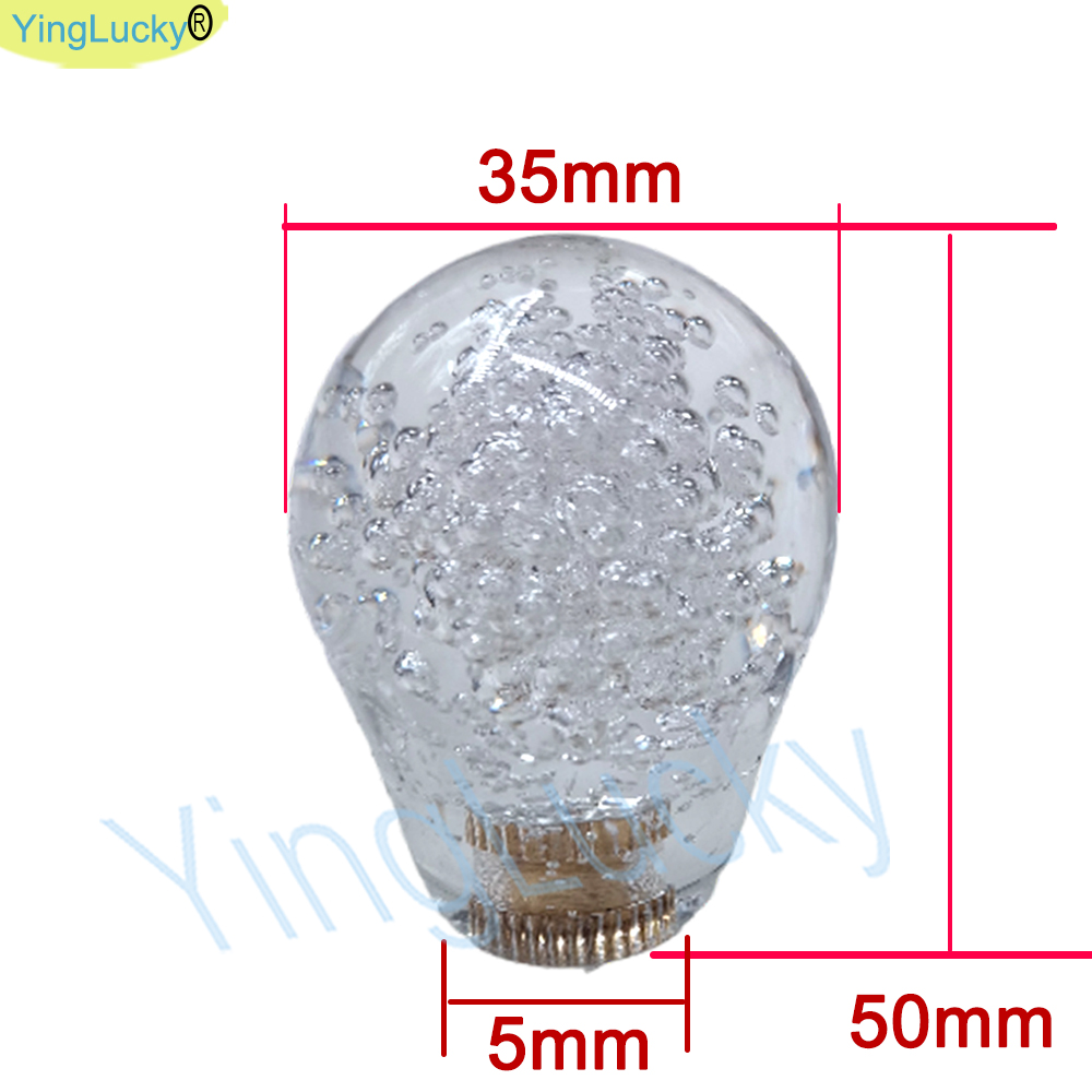 1 piece Crystal oval ball head - Trackball Controller Arcade recension och pris