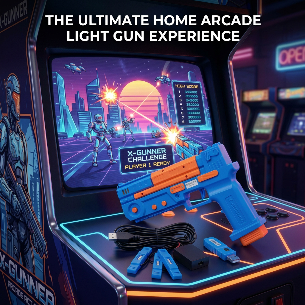 2.4G Wireless Light Gun Contro - Gun Shooting Arcade recension och pris