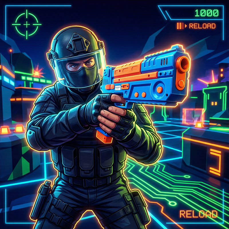 2.4G Wireless Light Gun Contro - Gun Shooting Arcade recension och pris