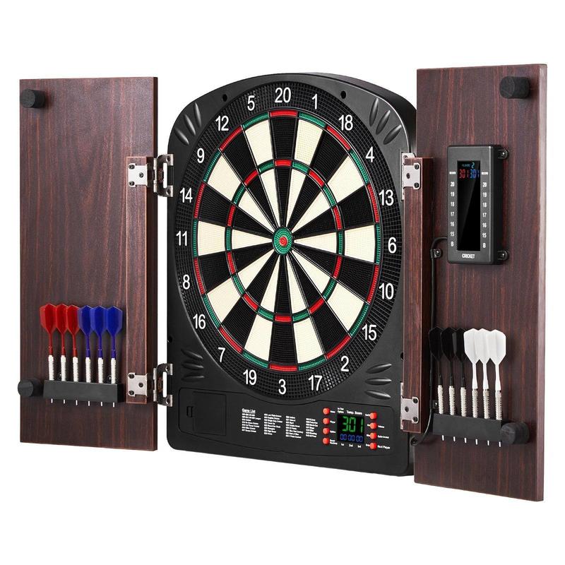 Dartboard and cabinet set Home - Electronic Dartboard Cabinet recension och pris