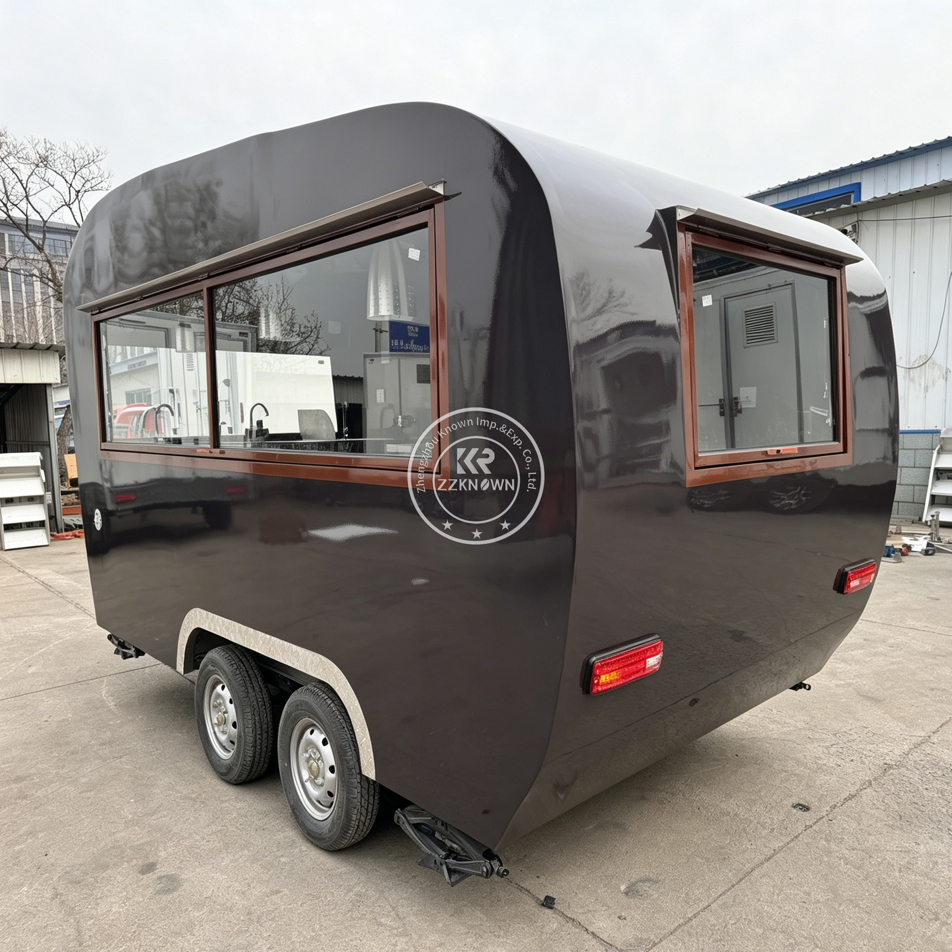 Custom Mobile Concession Food  - Hot Dog Vending Cart recension och pris