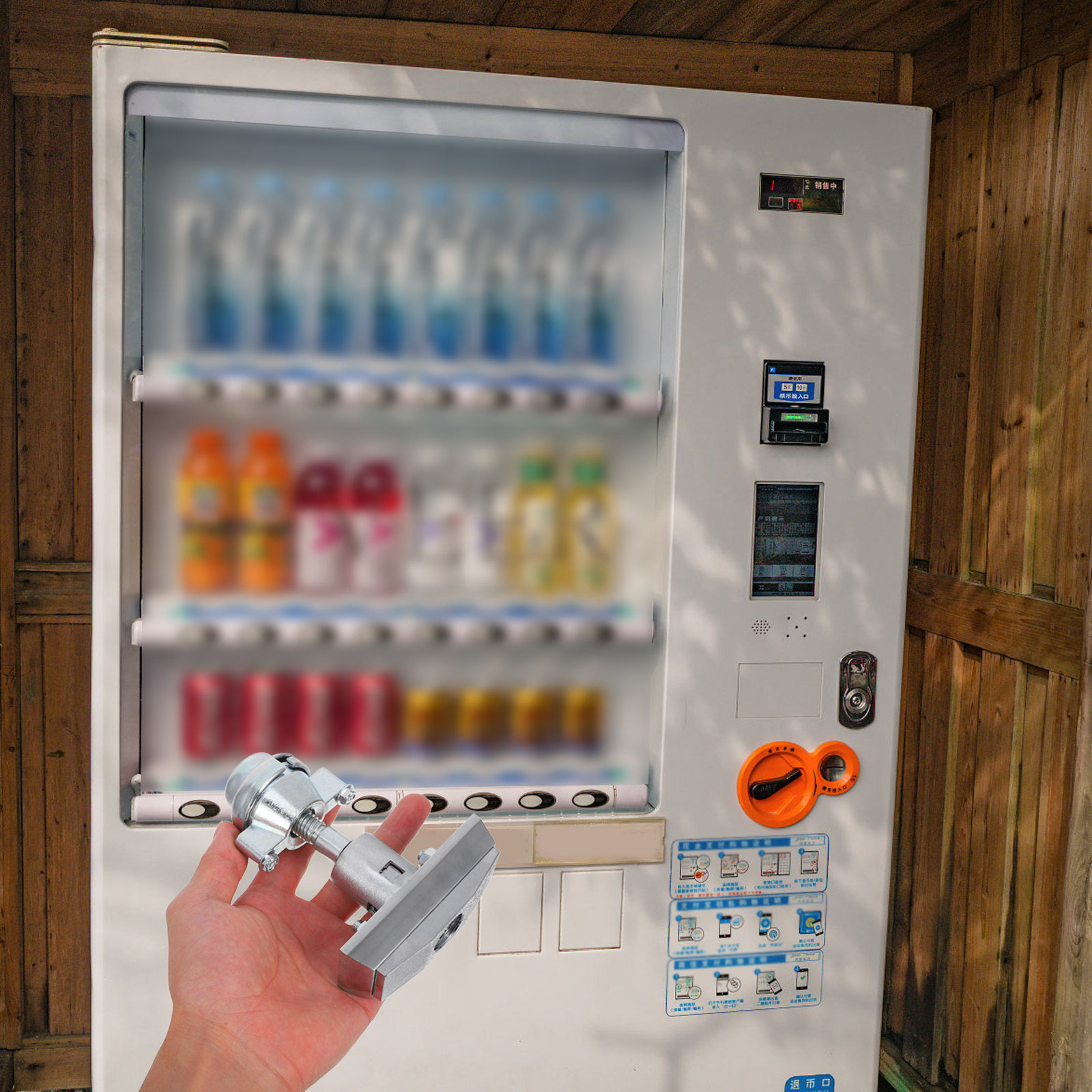 1Set Vending Machine Lock Core - Candy Vending Machine recension och pris
