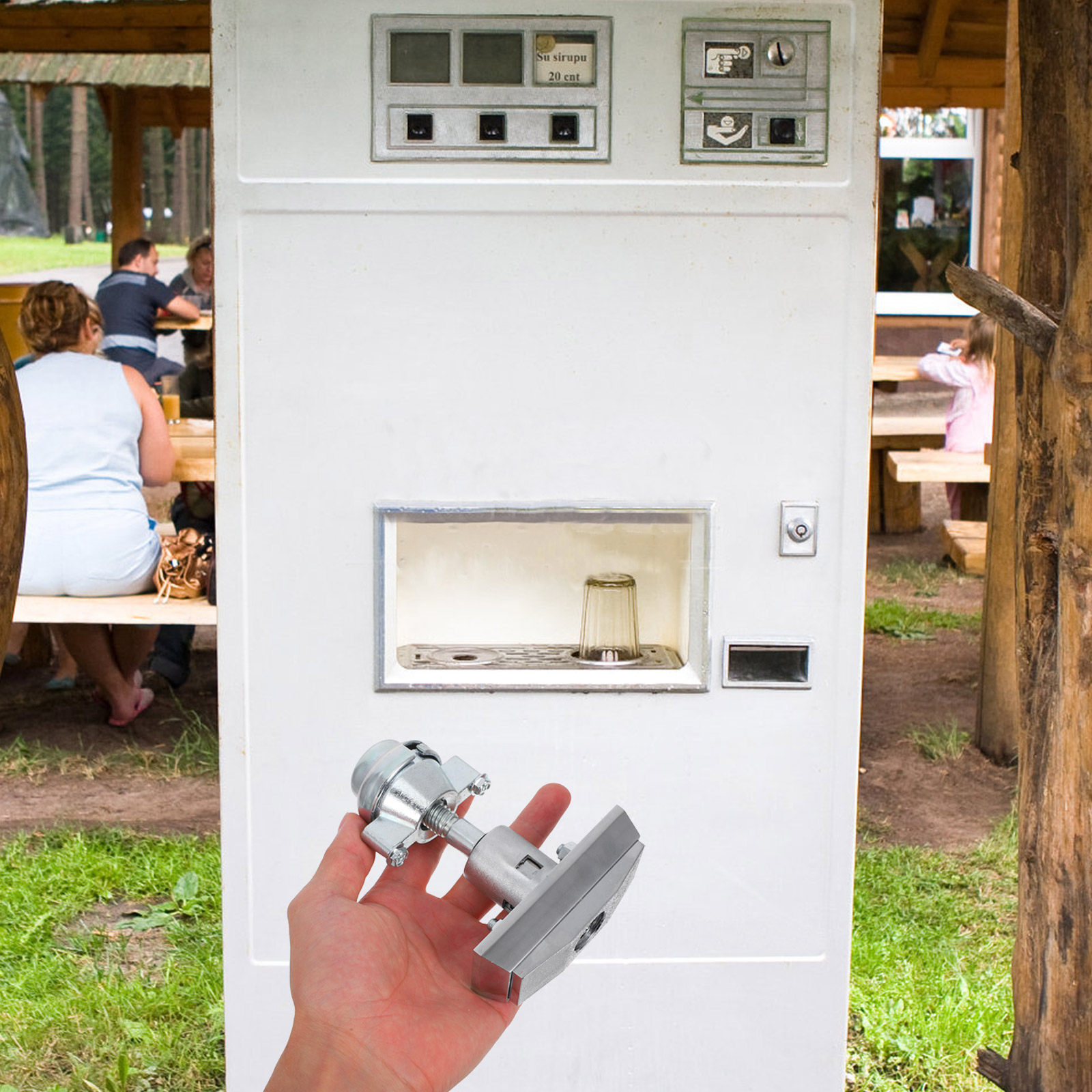 1Set Vending Machine Lock Core - Candy Vending Machine recension och pris