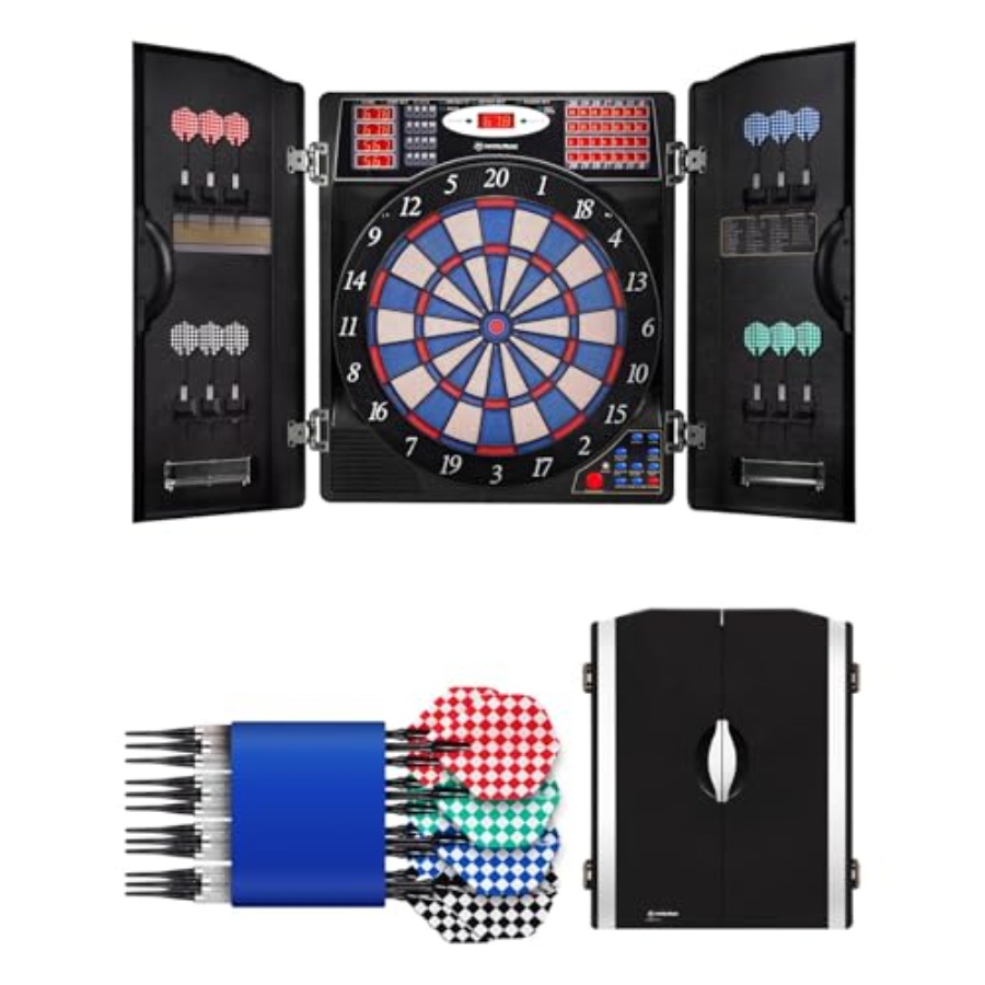 Electronic Dart Board Set, Sof - Electronic Dartboard Cabinet recension och pris