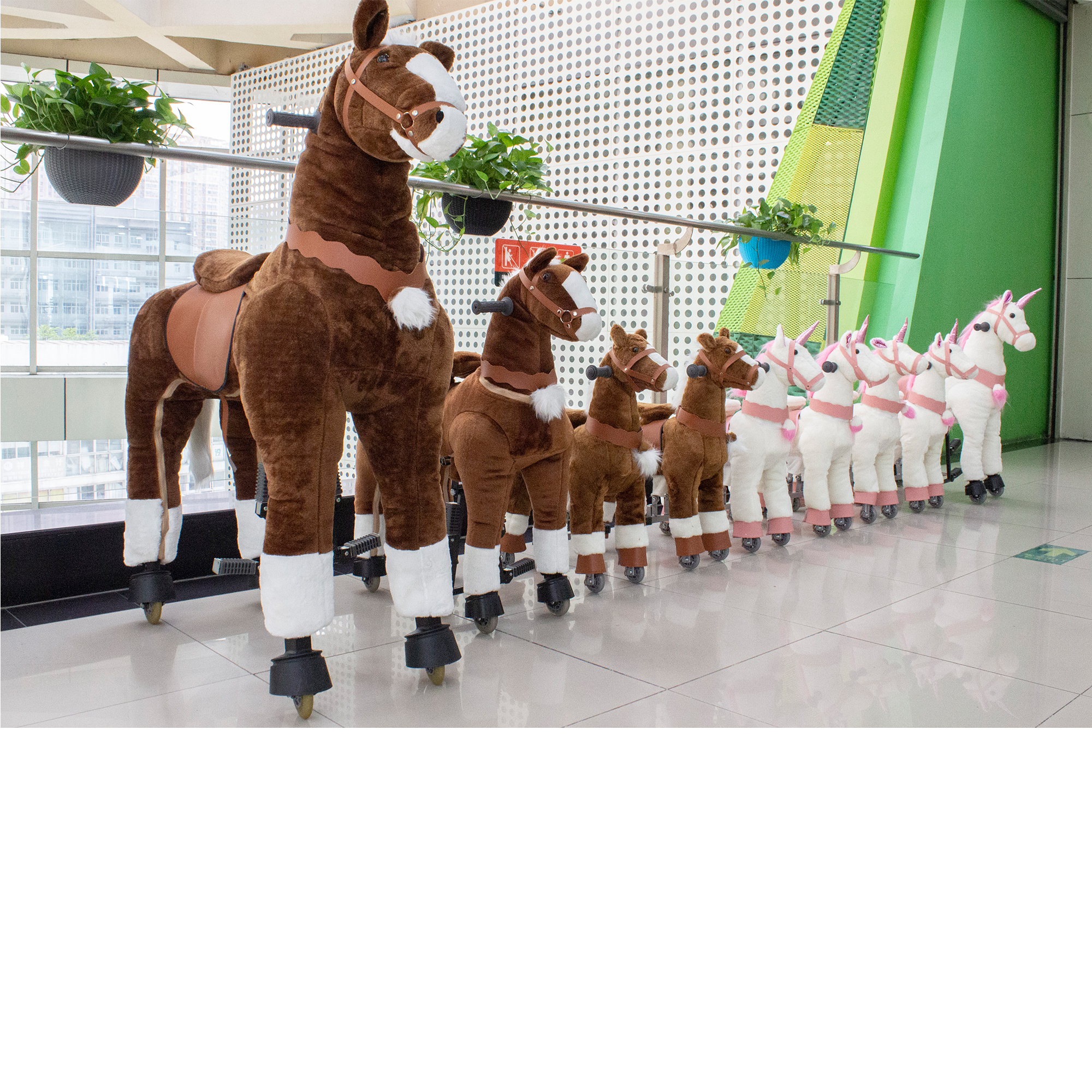 Amusement Park Ride On Animal  - Coin Operated Kiddie Ride recension och pris