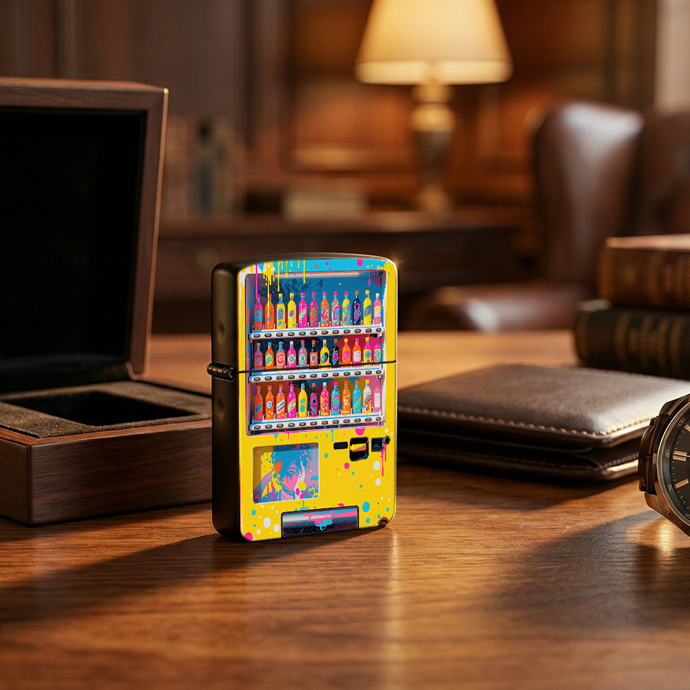 Pop Art Vending Machine Flip T - Arcade Style Vending Machine recension och pris