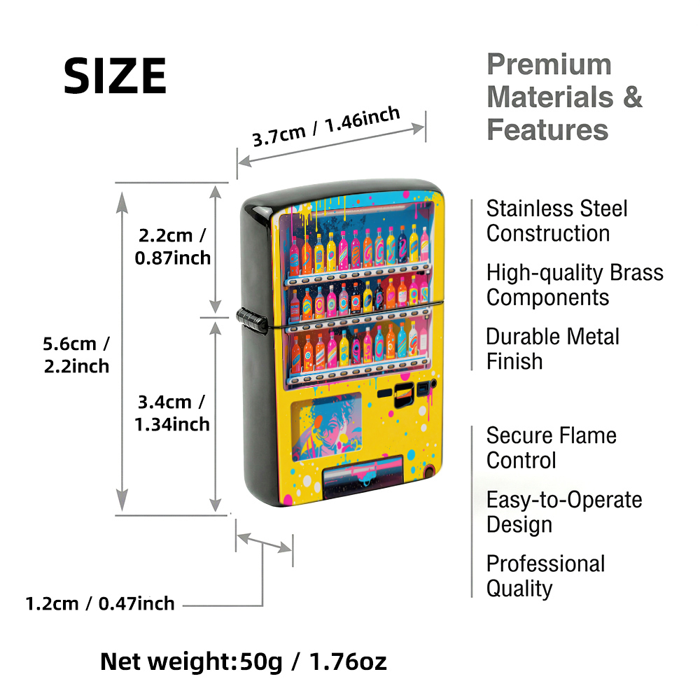 Pop Art Vending Machine Flip T - Arcade Style Vending Machine recension och pris
