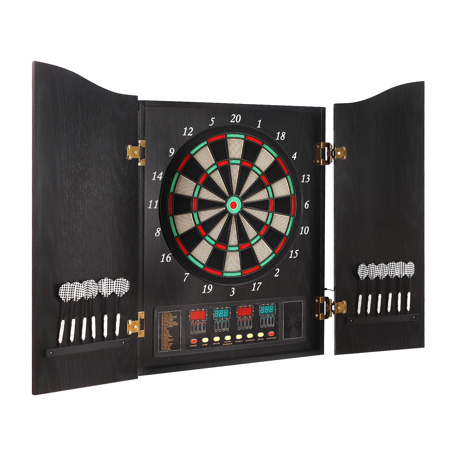 Dartboard Cabinet Set Dart Boa - Electronic Dartboard Cabinet recension och pris
