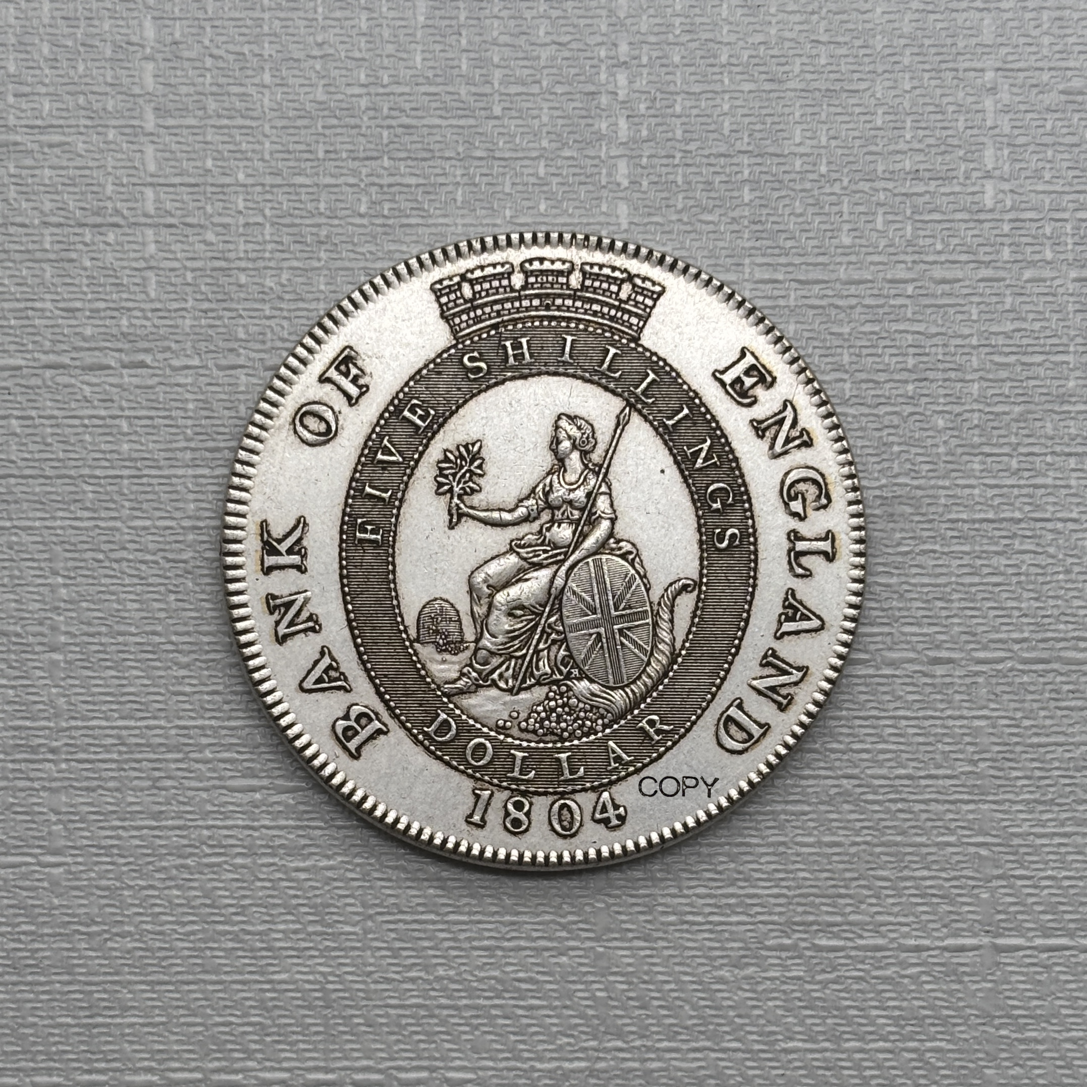 United Kingdom 1804 1 Dollar 5 - Token Coin Mechanism recension och pris
