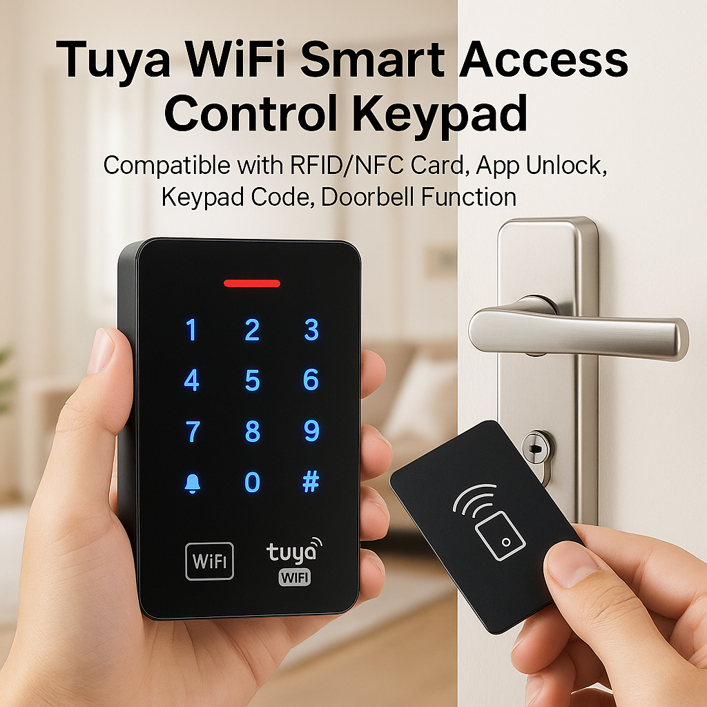 Tuya Wifi Door Access Control  - Nfc Card Reader Vending recension och pris