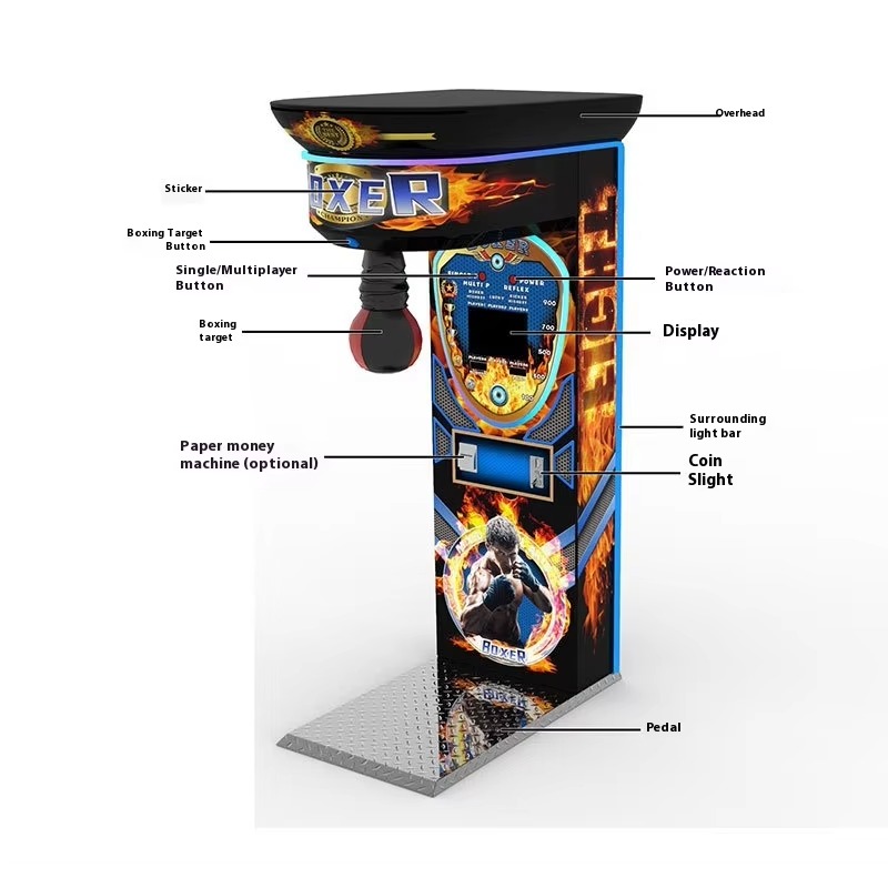 Black King Boxing Arcade Machi - Arcade Games & Vending Llc recension och pris