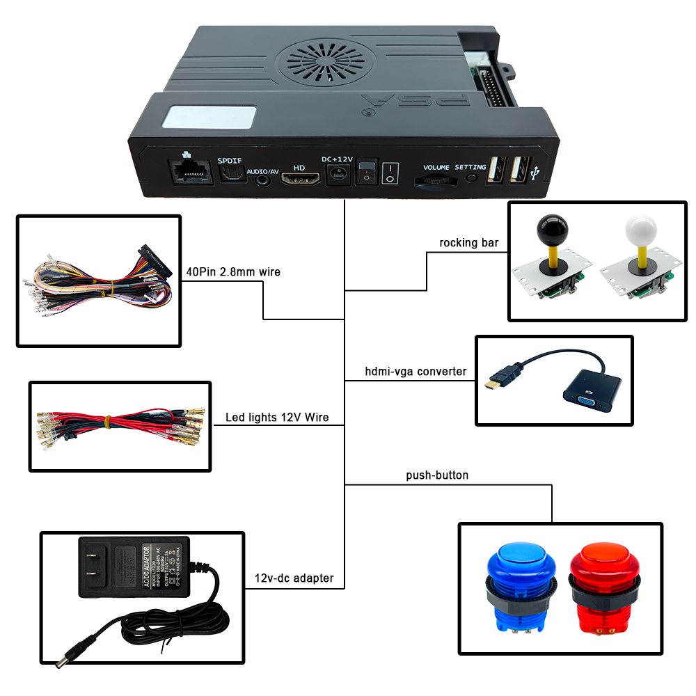 3D WiFi 10888 in 1 Pandora Sag - Gun Shooting Arcade recension och pris