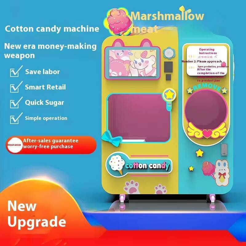 Intelligent Large Fully Cotton - Candy Vending Machine recension och pris