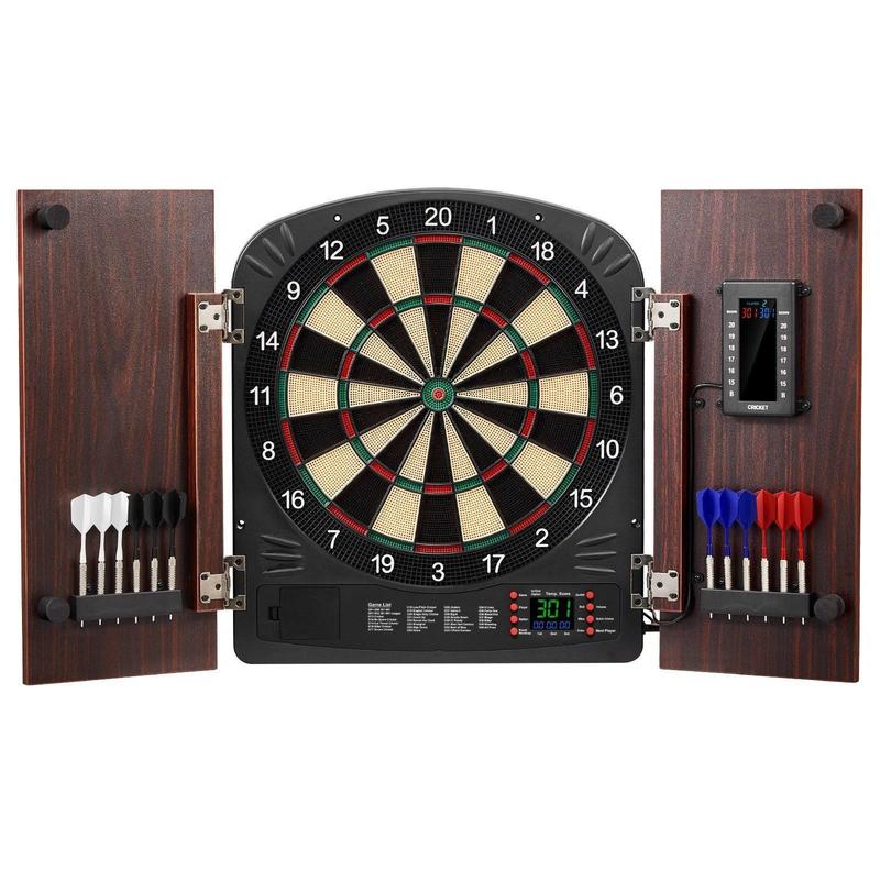 Dartboard and cabinet set Home - Electronic Dartboard Cabinet recension och pris