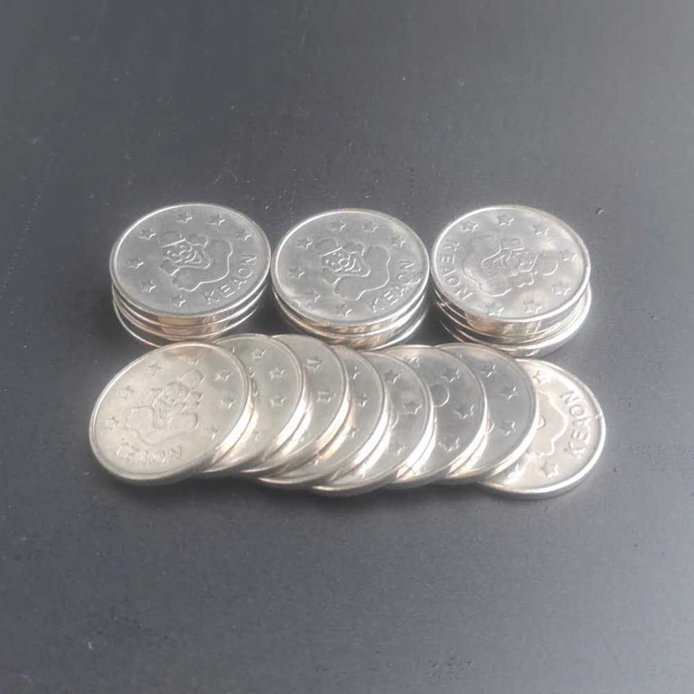 1000pcs 24.2*1.85mm Stainless  - Token Coin Mechanism recension och pris