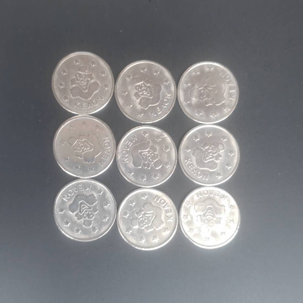 1000pcs 24.2*1.85mm Stainless  - Token Coin Mechanism recension och pris