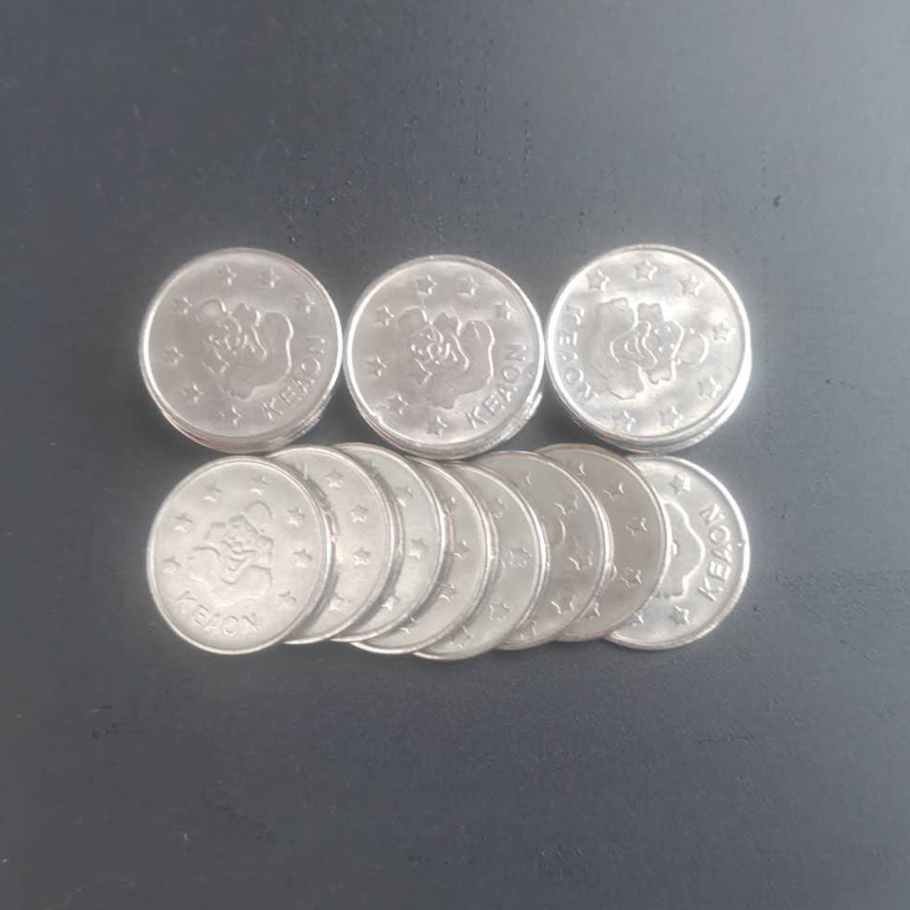 1000pcs 24.2*1.85mm Stainless  - Token Coin Mechanism recension och pris