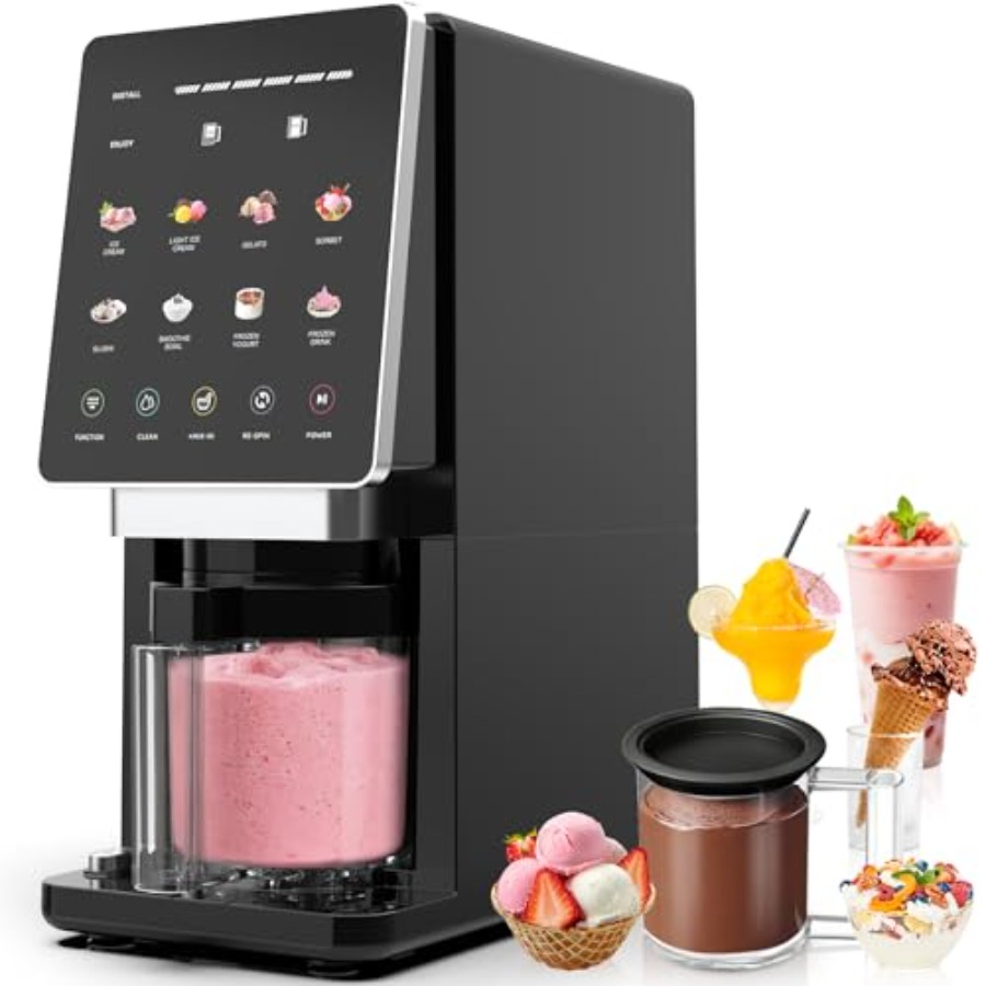 Ice Cream Maker 10-in-1 Frozen - Slushie Machine Vending recension och pris