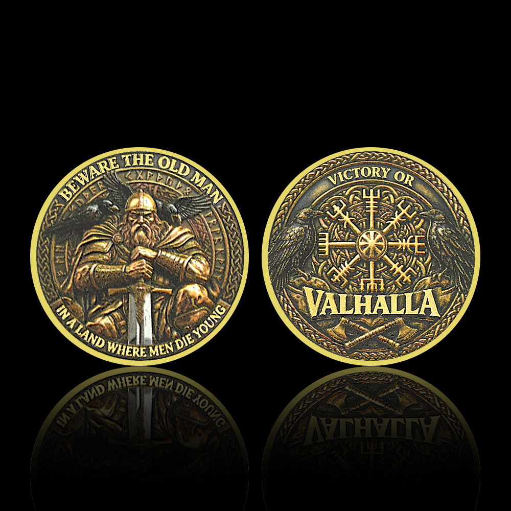 Viking Warrior Odin Coin Victo - Token Coin Mechanism recension och pris