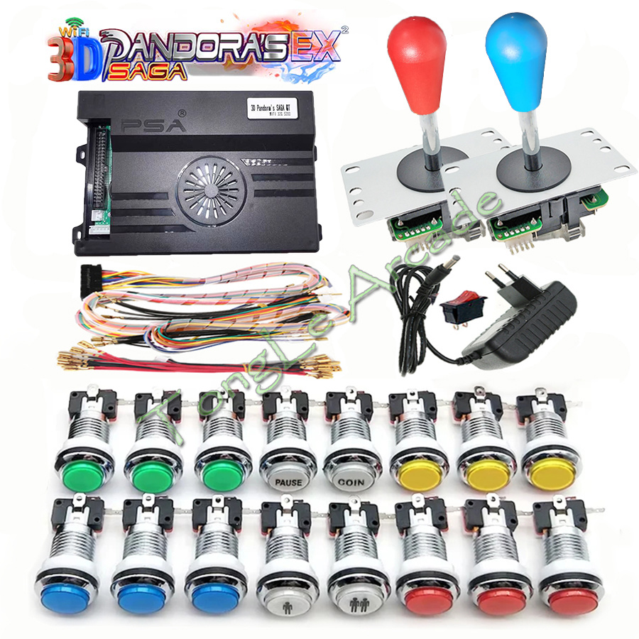 3D WiFi 10888 in 1 Pandora Sag - Trackball Controller Arcade recension och pris