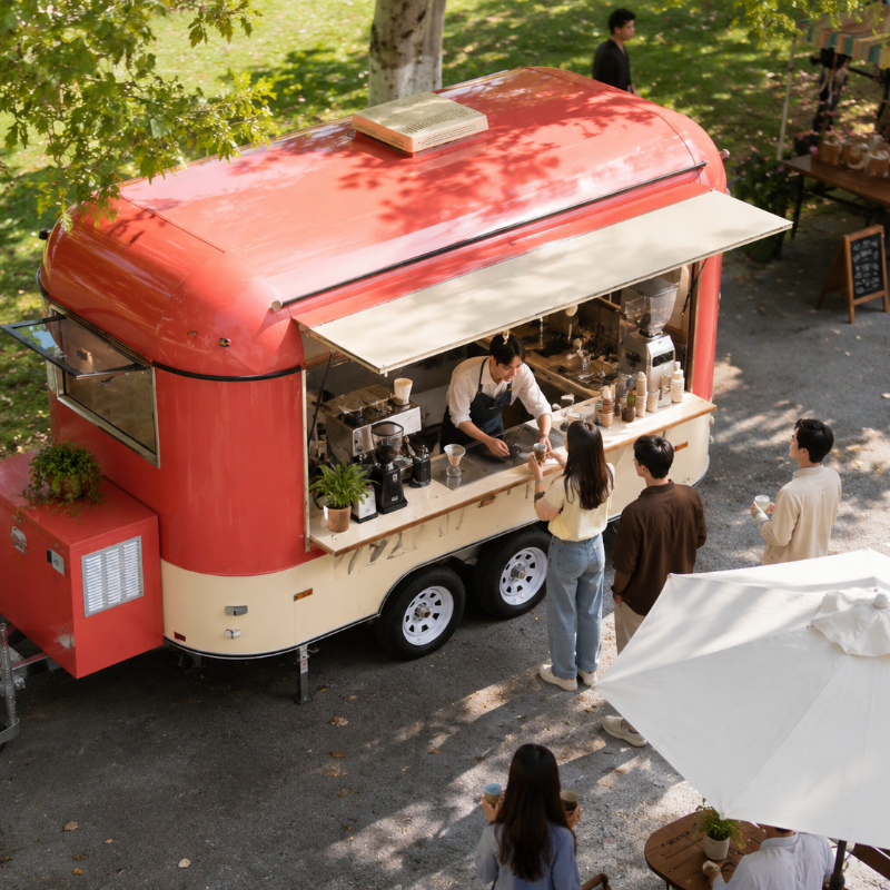Customized Food Truck Mobile w - Hot Dog Vending Cart recension och pris