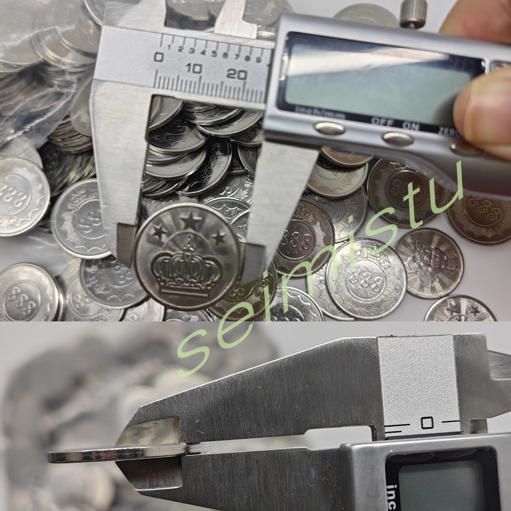 100pcs Stainless Steel 23/24/2 - Token Coin Mechanism recension och pris