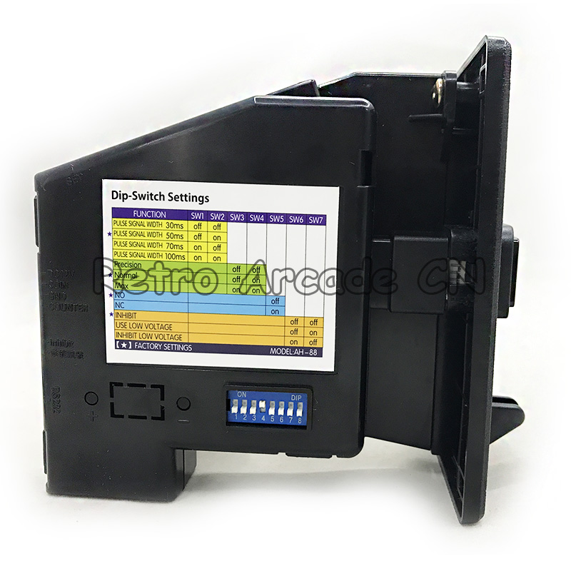 CL LED Logo Multi Coin Accepto - Vending Arcade Games recension och pris