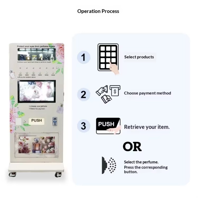 Automatic Perfume Vending Mach - Vending Arcade Games recension och pris