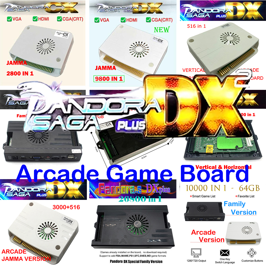 Pandora Saga Box CX DX 2800/50 - Trackball Controller Arcade recension och pris